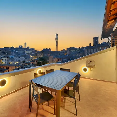 Modern Penthouse With Private Panoramic Terrace Апартаменти Сієна